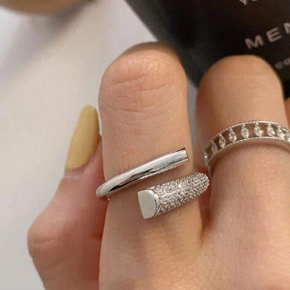 ⚡️Insta sterling silver open ring - Picture 3 of 6